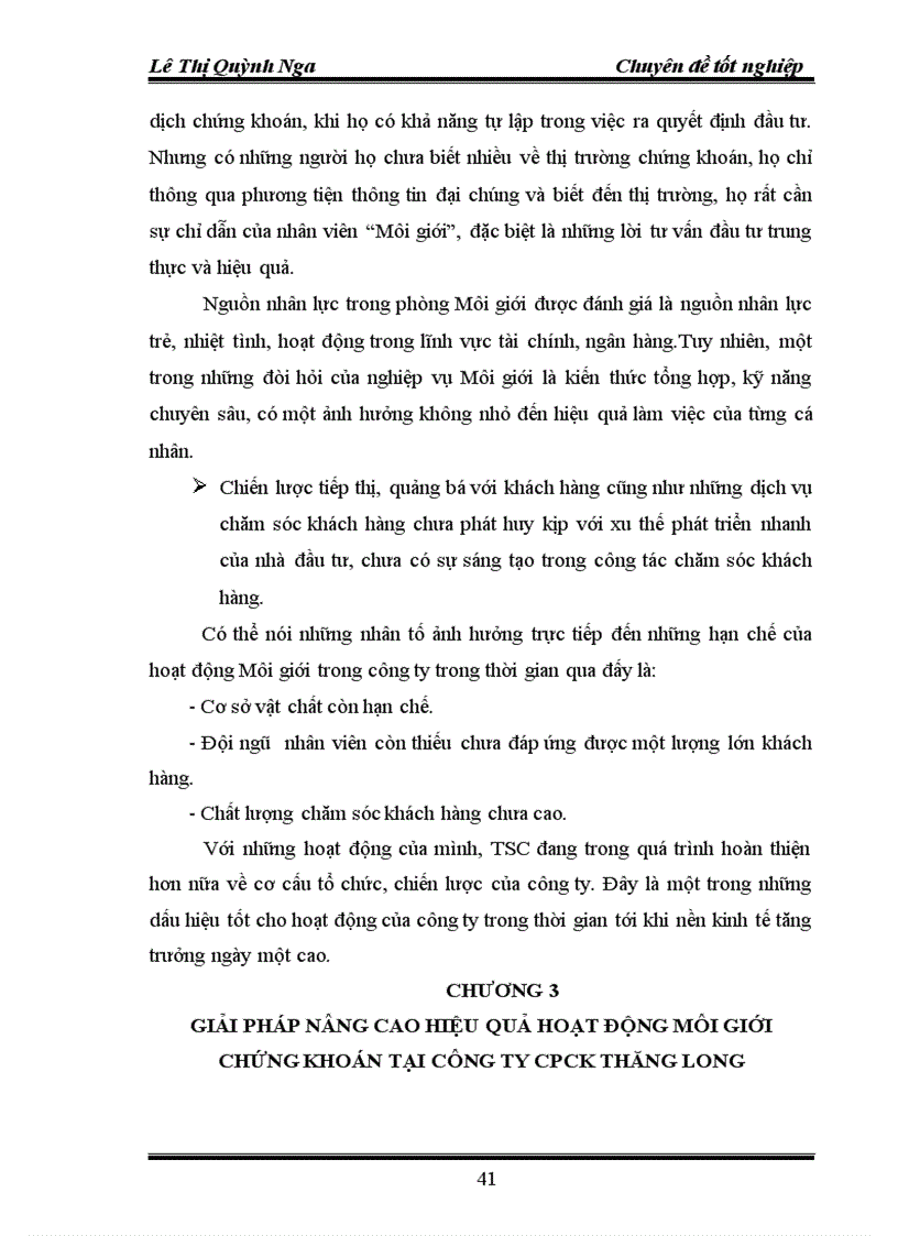 image for page Thực trạng và giải pháp nâng cao hiệu quả hoạt động môi giới chứng khoán tại công ty Cổ phần chứng khoán Thăng Long