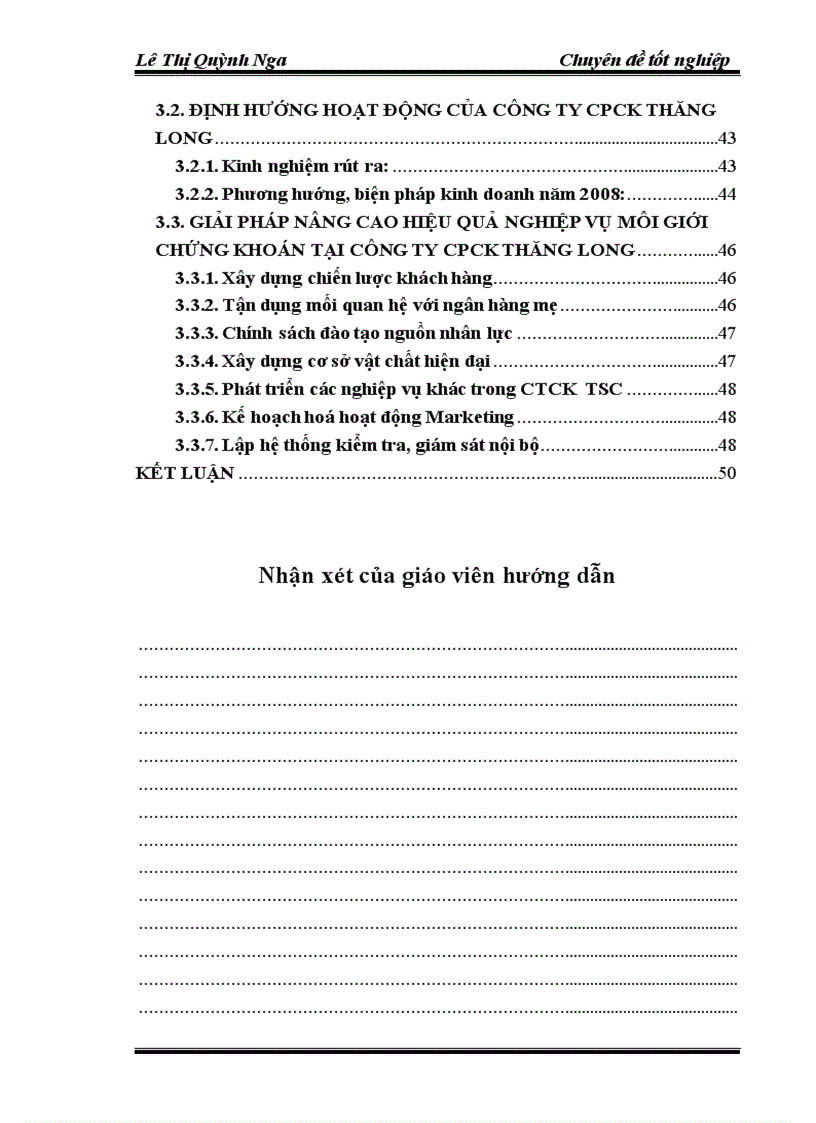image for page Thực trạng và giải pháp nâng cao hiệu quả hoạt động môi giới chứng khoán tại công ty Cổ phần chứng khoán Thăng Long
