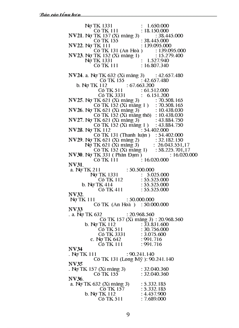 image for page Thực trạng công tác hạch toán kế toán tổng hợp tại Công ty TNHH Trang trí nội ngoại thất Đồng Tâm