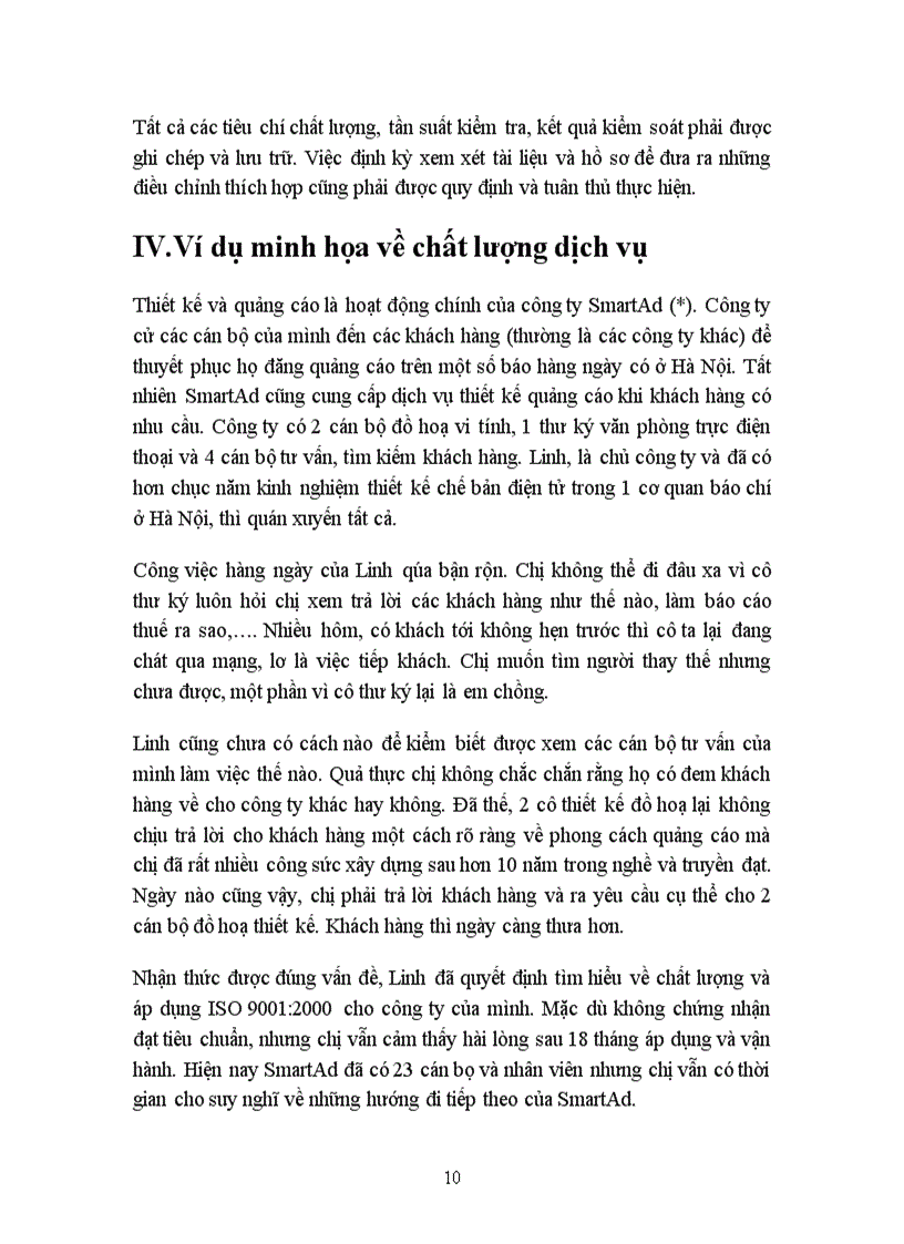 image for page Quản lý chất lượng trong dịch vụ