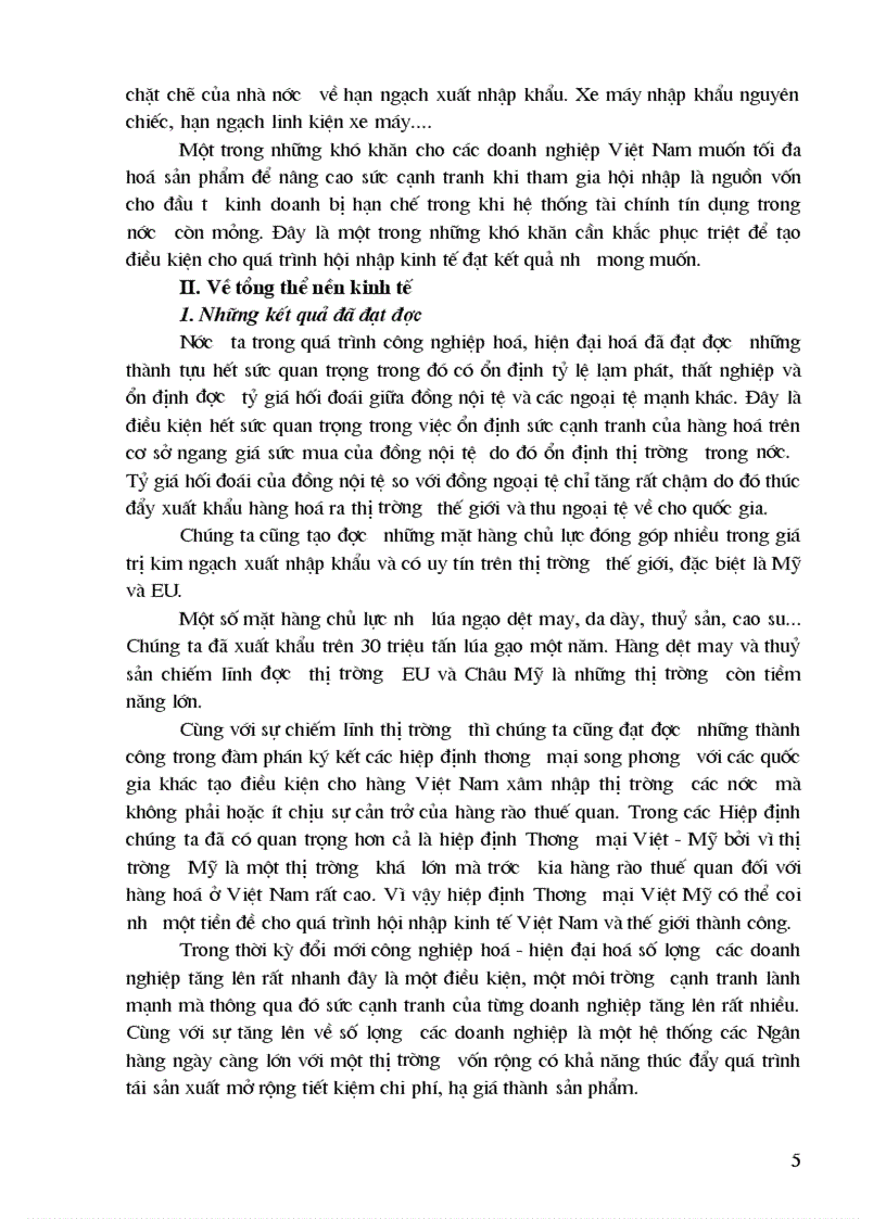 image for page Nâng cao sức cạnh tranh của nền kinh tế và các doanh nghiệp Việt Nam trong quá trình hội nhập kinh tế thế giới