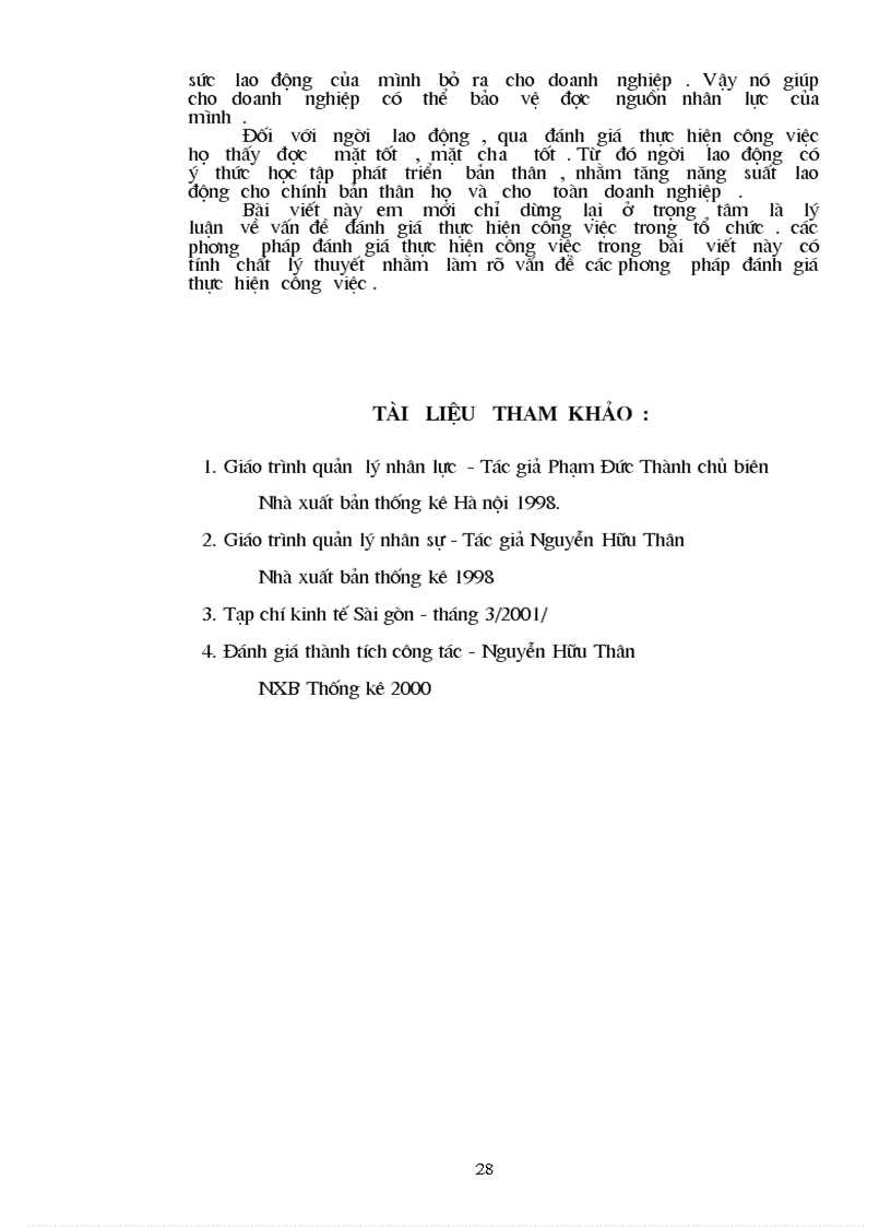 image for page Đánh giá thực hiện công việc là một hoạt động quan trọng trong các tổ chức 1