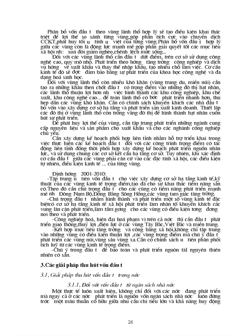 image for page Thực trạng về cơ cấu đầu tư ở Việt Nam trong thời gian qua