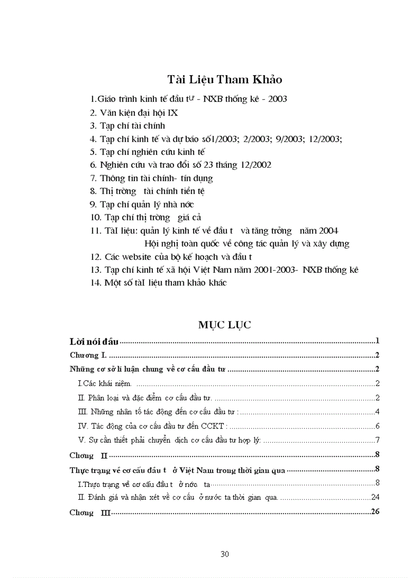 image for page Thực trạng về cơ cấu đầu tư ở Việt Nam trong thời gian qua