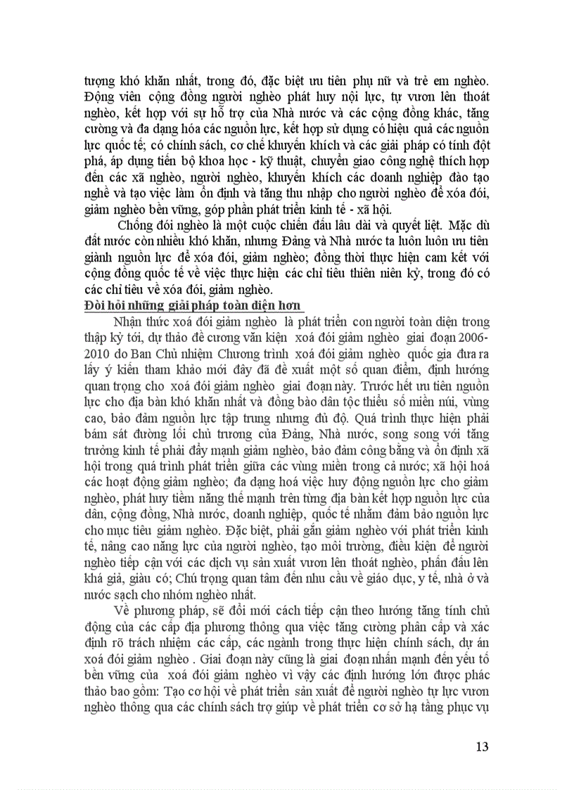 image for page Vấn đề xoá đói giảm nghèo ở Việt Nam