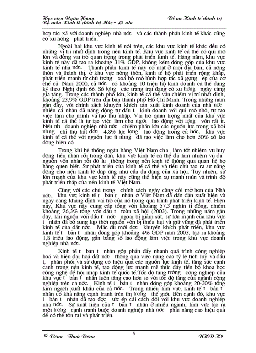 image for page Cơ cấu kinh tế nhiều thành phần trong thời kỳ quá độ lên Chủ nghĩa xã hội ở Việt Nam