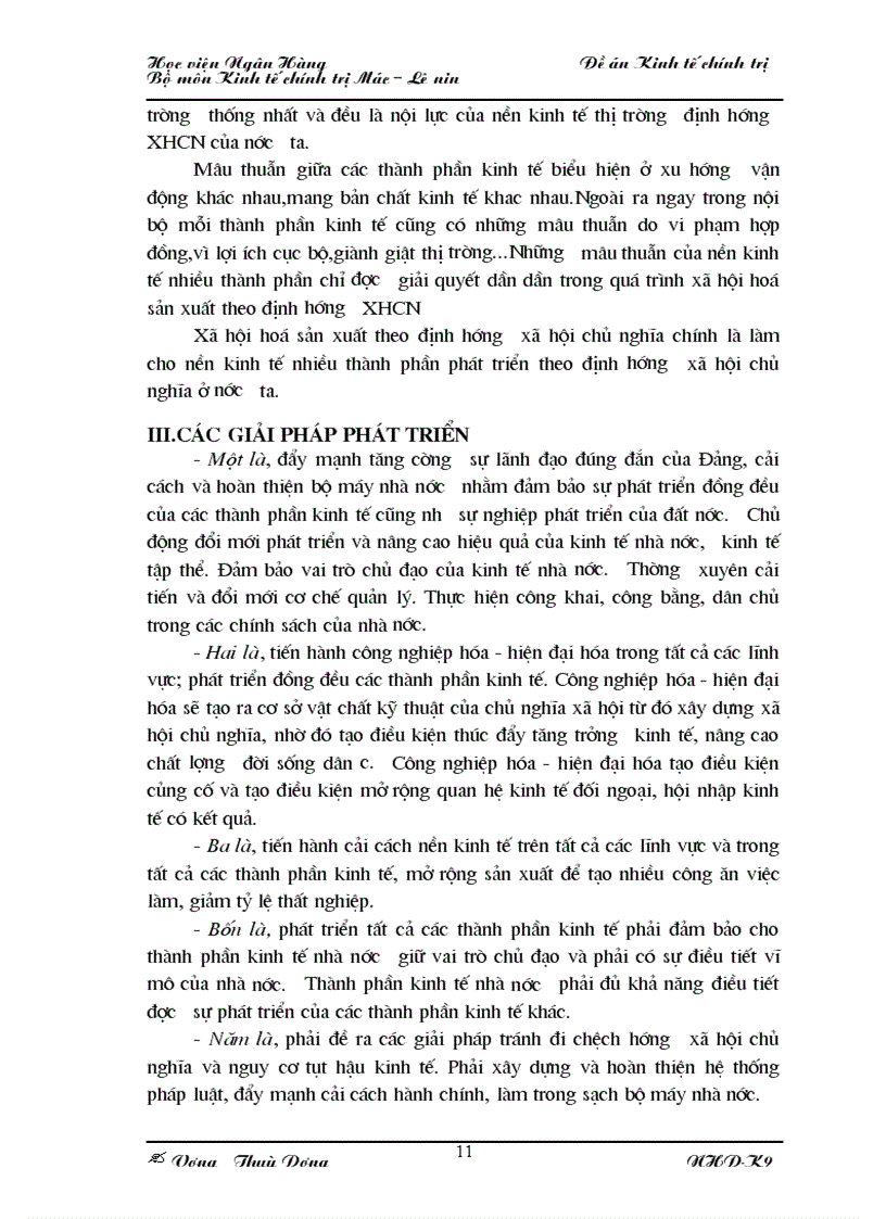 image for page Cơ cấu kinh tế nhiều thành phần trong thời kỳ quá độ lên Chủ nghĩa xã hội ở Việt Nam