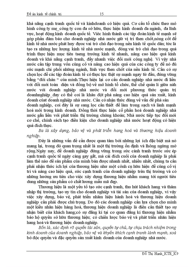 image for page Vai trò của kinh tế nhà nước trong nền kinh tế nhiều thành phần 1