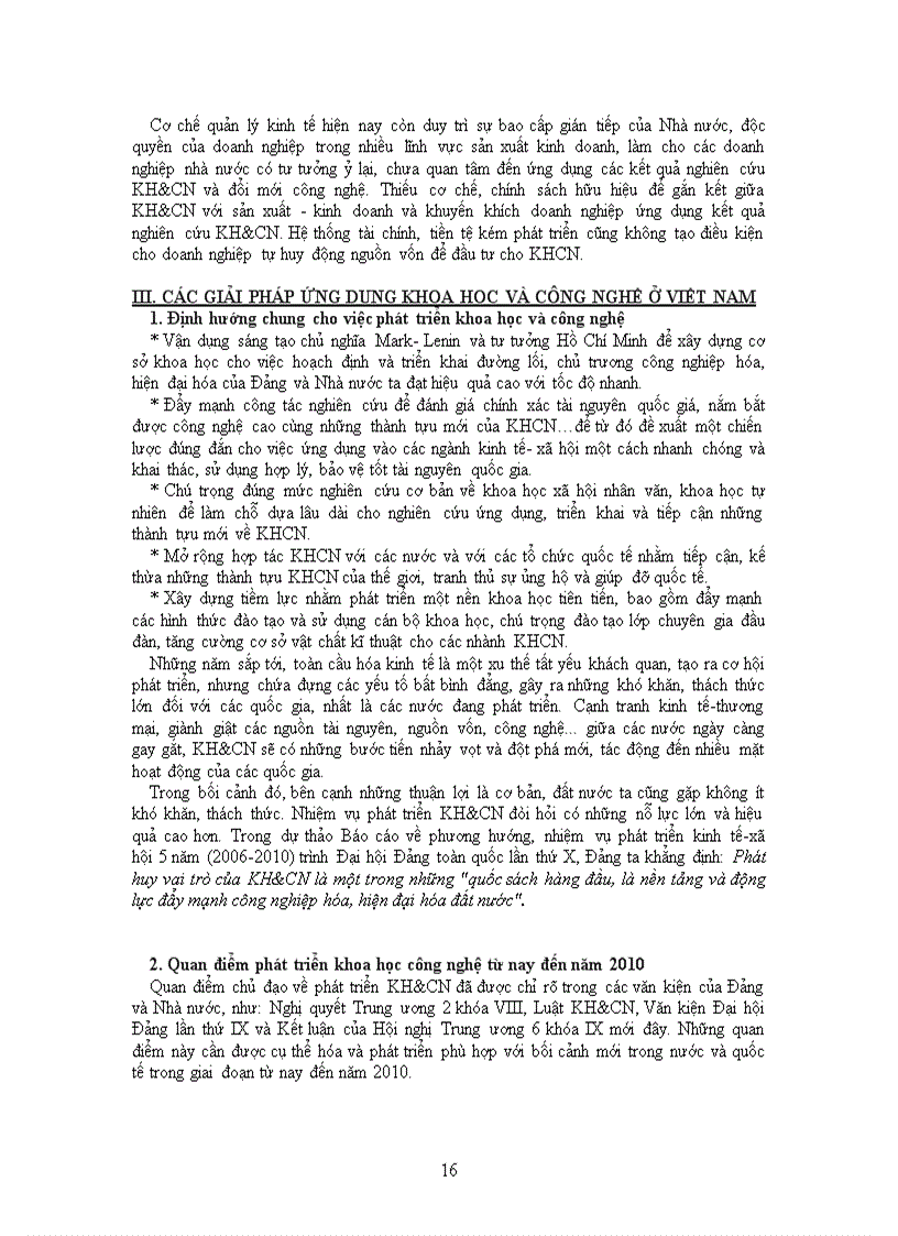 image for page Vai trò của khoa học và công nghệ đối với quá trình công nghiệp hóa hiện đại hóa ở Việt Nam 1