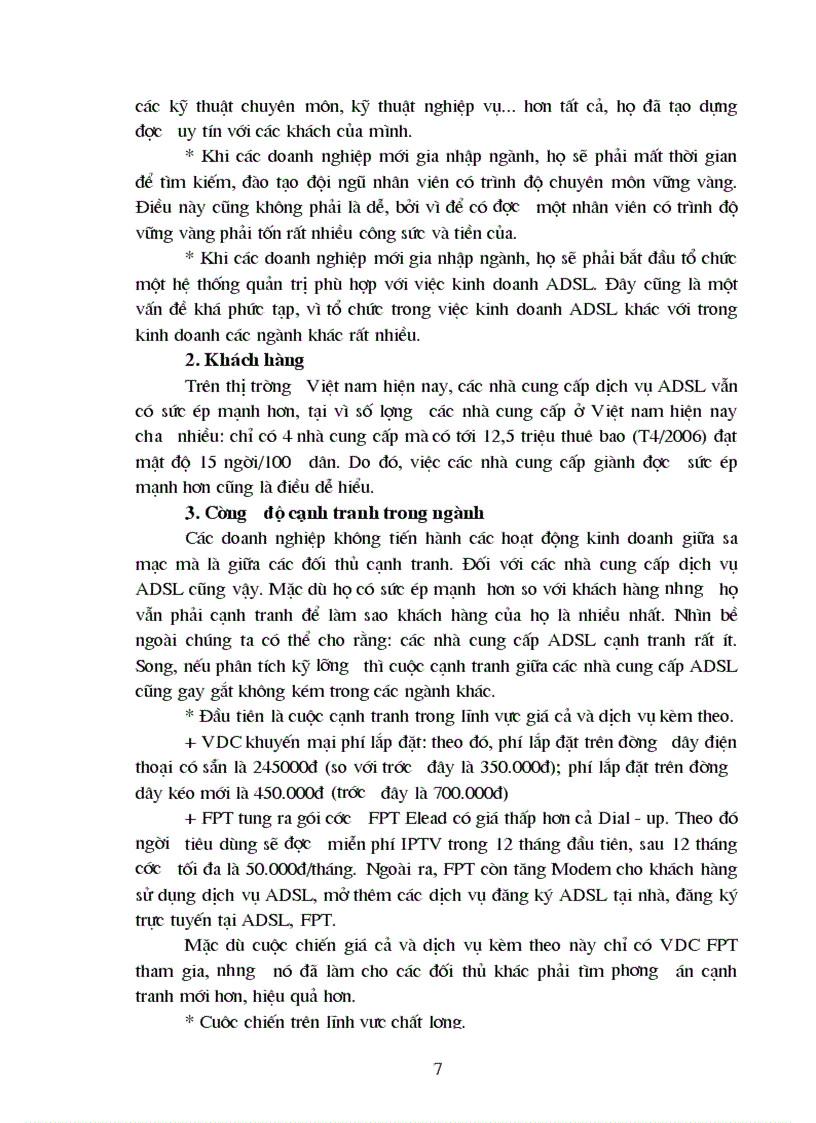 image for page Giới thiệu chung về ADSL môi trường kinh doanh