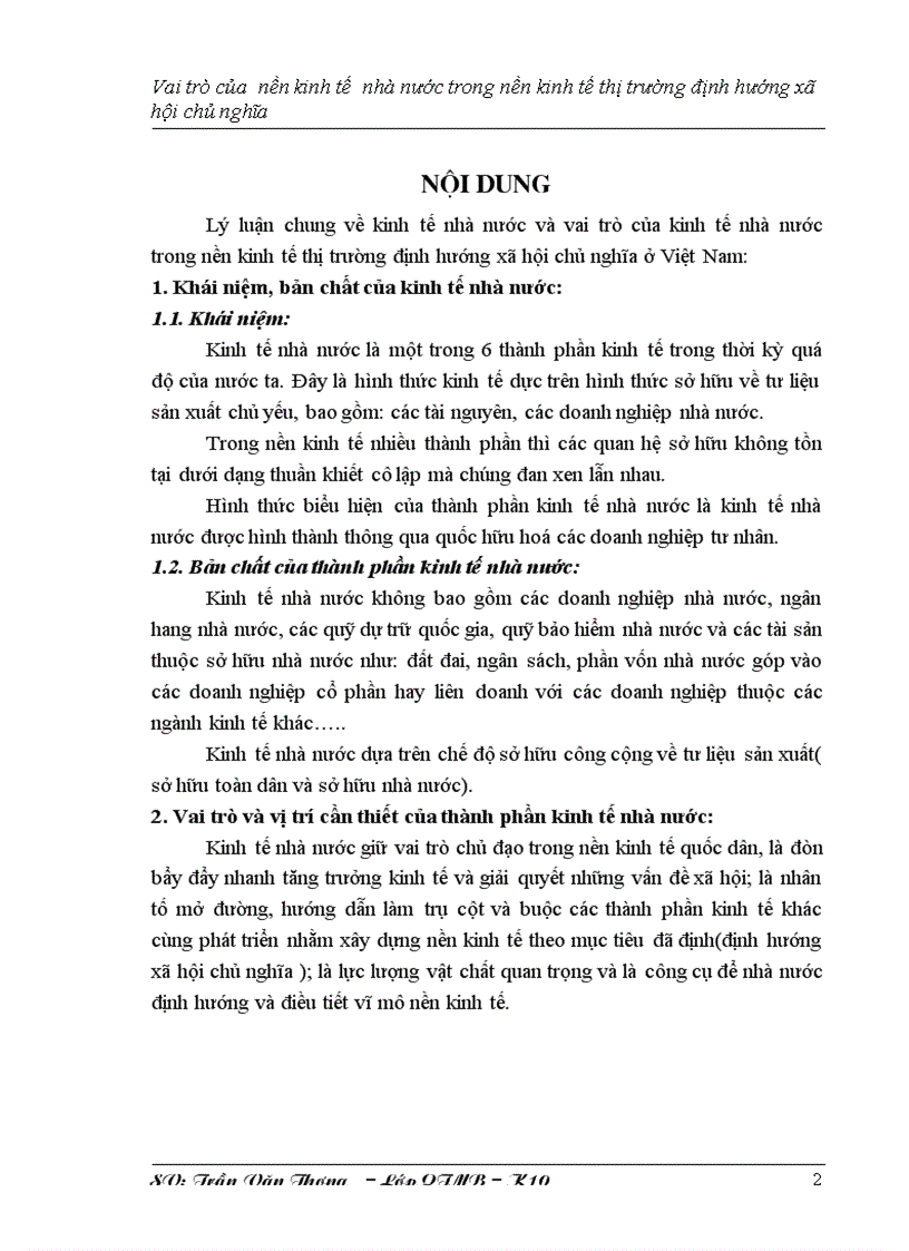 image for page Vai trò của nền kinh tế nhà nước trong nền kinh tế thị trường định hướng xã hội chủ nghĩa