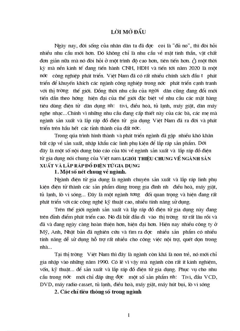 image for page Ngành sản xuất và lắp ráp đồ điện tử gia dụng