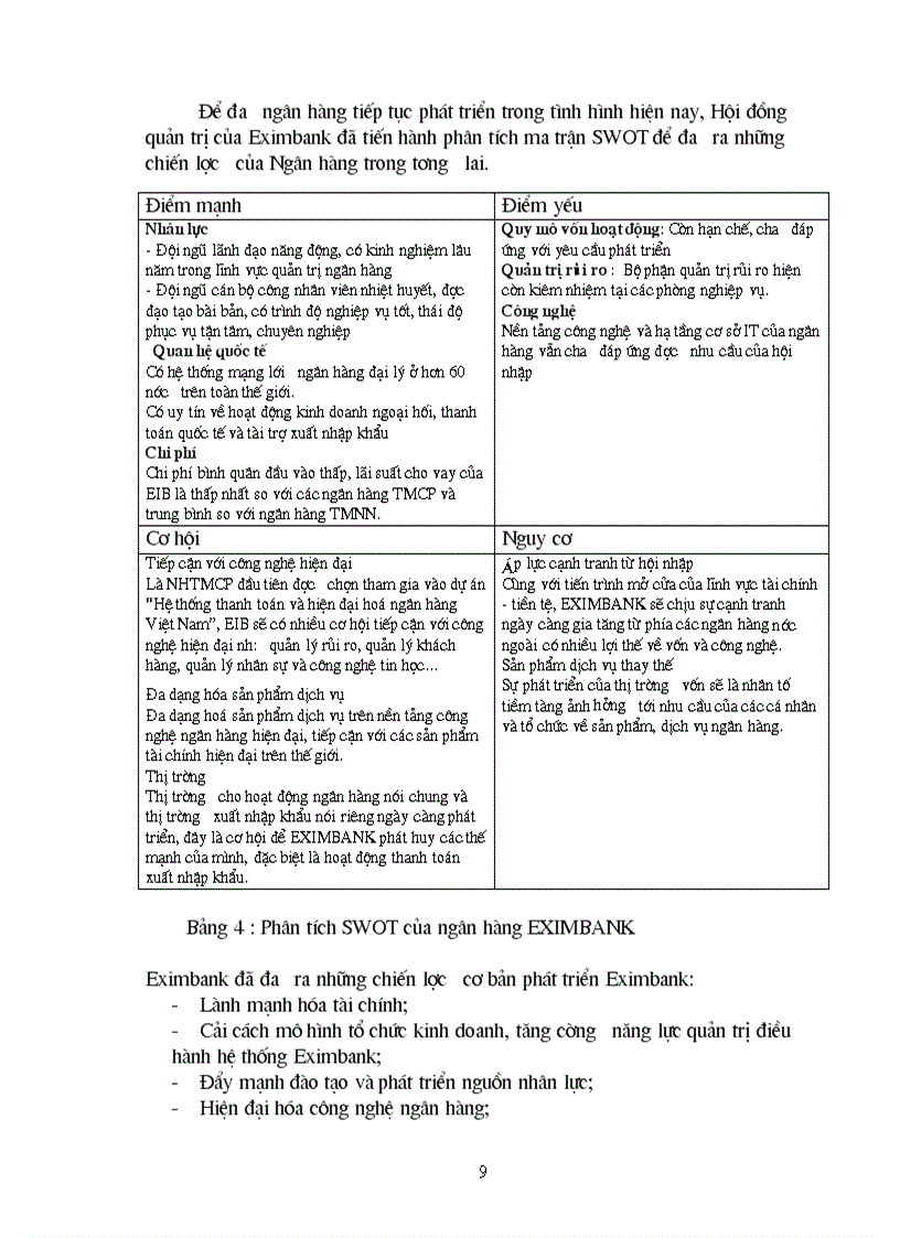 image for page Ma trận SWOT và vận dụng vào kinh doanh siêu thị của các doanh nghiệp Việt Nam