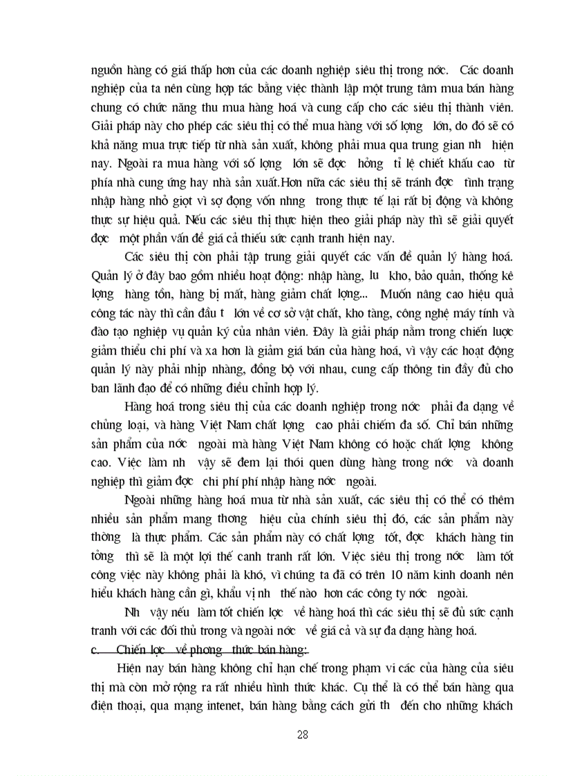 image for page Ma trận SWOT và vận dụng vào kinh doanh siêu thị của các doanh nghiệp Việt Nam