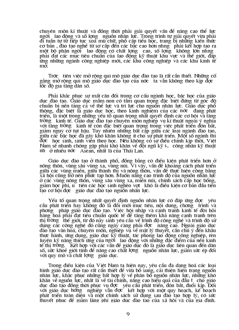 image for page Thực trạng nguồn nhân lực của nước ta hiện nay