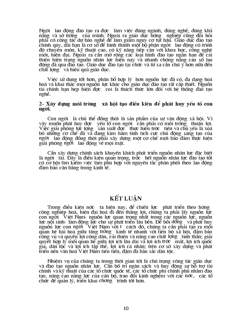 image for page Thực trạng nguồn nhân lực của nước ta hiện nay