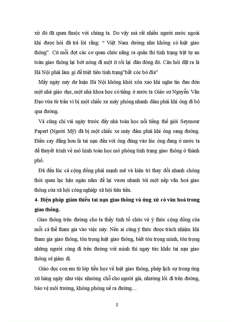 image for page Văn hoá ứng xử trong giao thông đường bộ ở Hà Nội