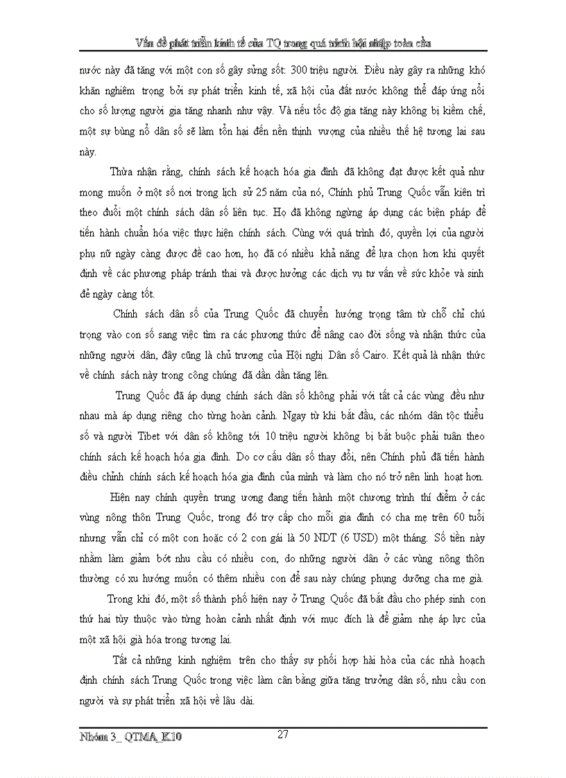 image for page Vấn đề phát triển kinh tế của Trung Quốc trong giai đoạn hiện nay