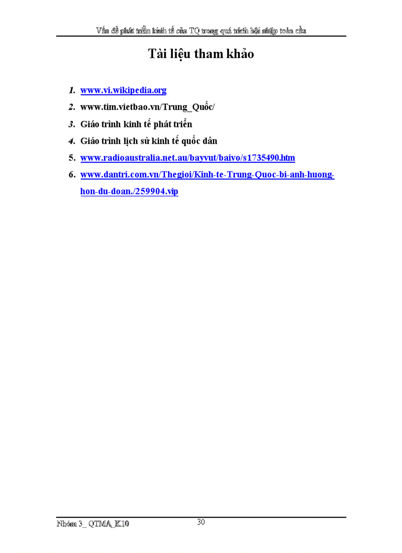 image for page Vấn đề phát triển kinh tế của Trung Quốc trong giai đoạn hiện nay