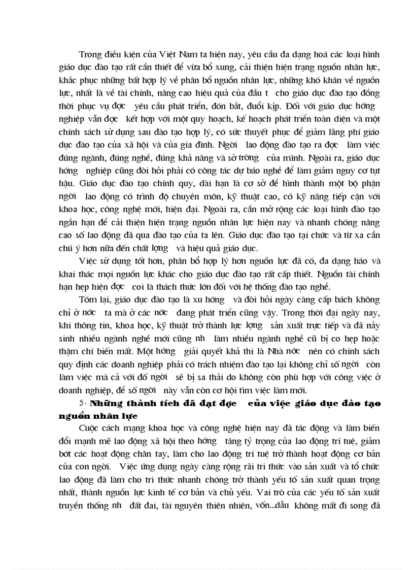 image for page Kinh tế tri thức và Giáo dục đào tạo phát triển nhân lực ở Việt Nam 1