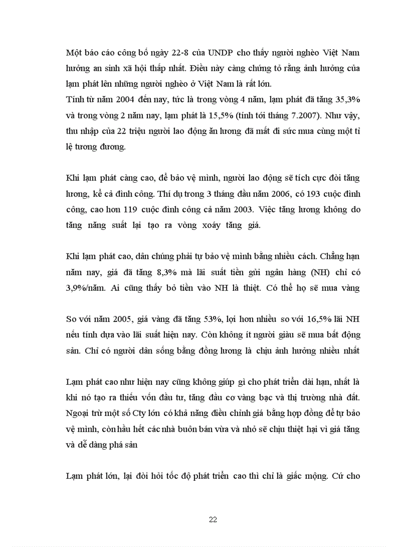 image for page Nguyên nhân và hậu quả của tình trạng lạm phát ở Việt Nam