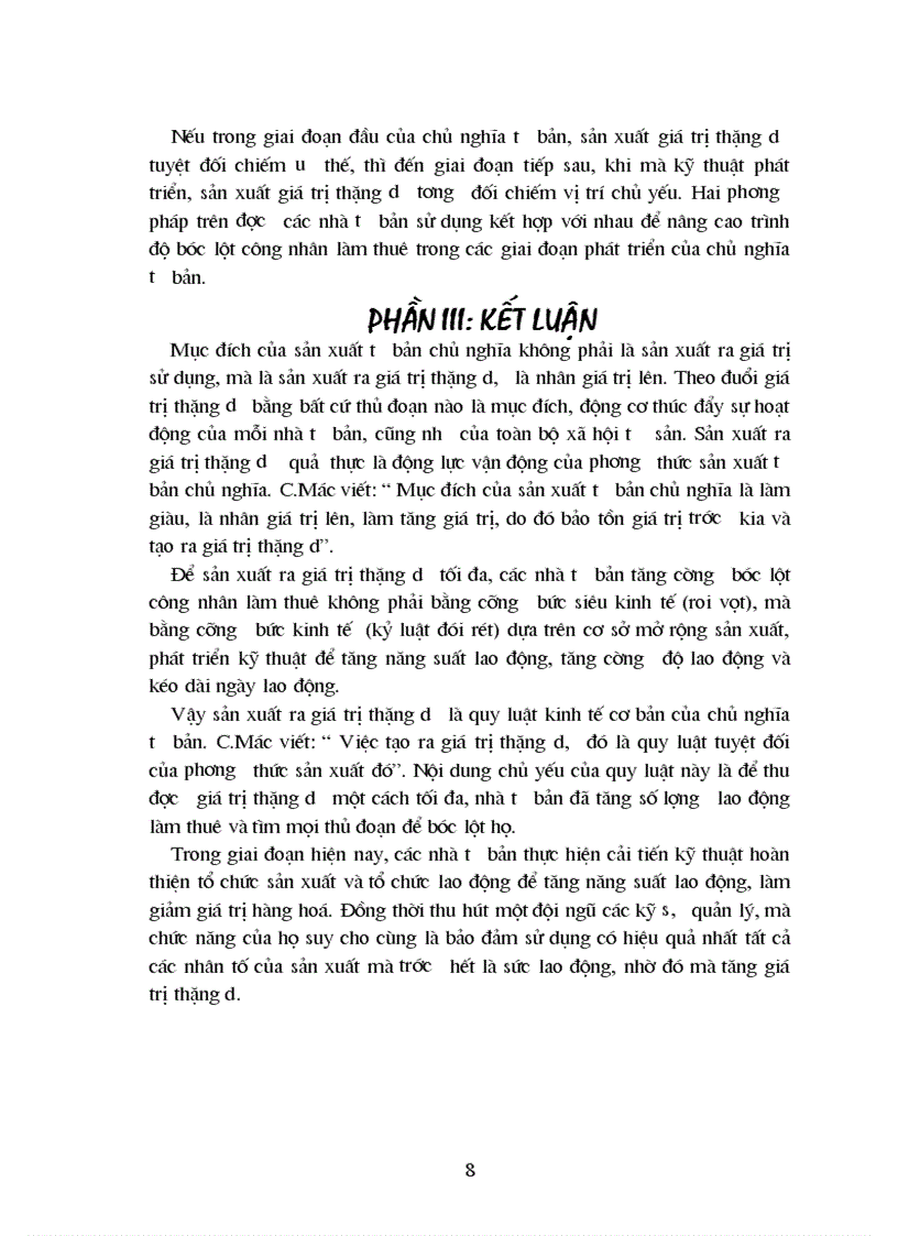 image for page Các phương pháp sản xuất giá trị thặng dư