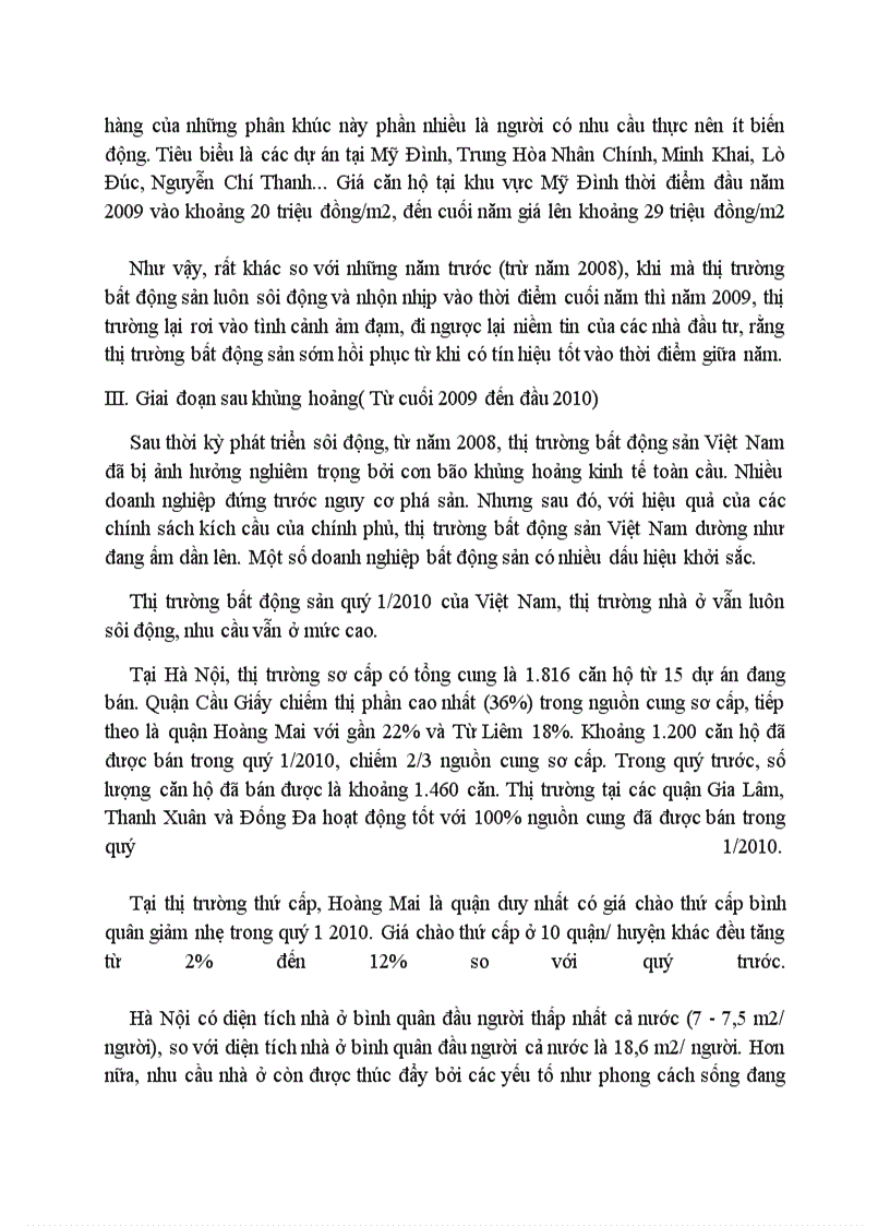 image for page Phân tích đánh giá và nhận định xu hướng phát triển của Thị trường Bất động sản Việt Nam 1