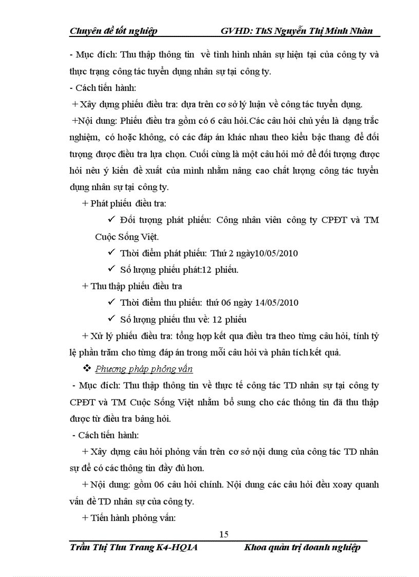image for page Nâng cao chất lượng công tác tuyển dụng nhân sự cho công ty cổ phần đầu tư và thương mại cuộc sống việt 1