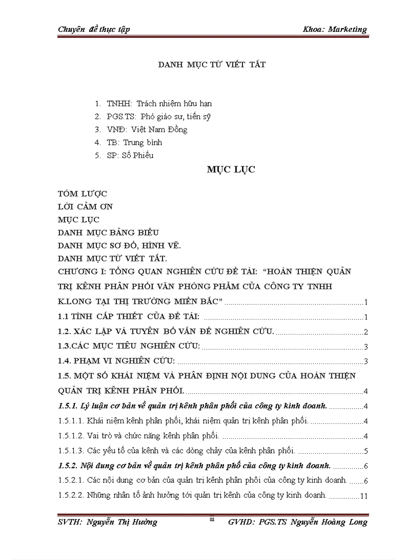 image for page Hoàn thiện quản trị kênh phân phối văn phòng phẩm của công ty tnhh k long 1