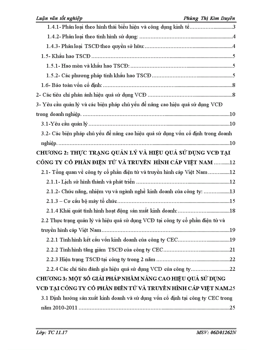image for page Một số giải pháp nhằm nâng cao hiệu quả sử dụng vốn có định ở Công ty cổ phần điển tử và truyền hình cáp Việt Nam 1