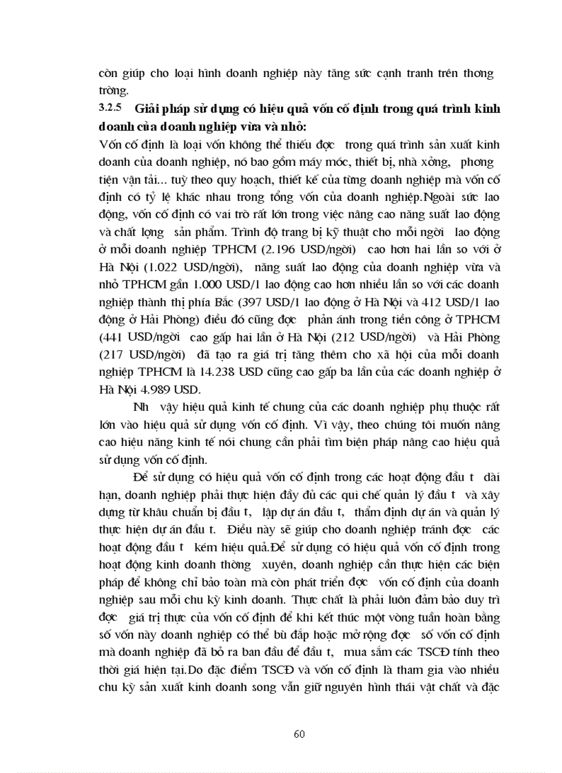 image for page Thực trạng về sử dụng vốn và những giải pháp sử dụng vốn có hiệu quả để phát triển doanh nghiệp vừa và nhỏ ở nước ta hiện nay 1