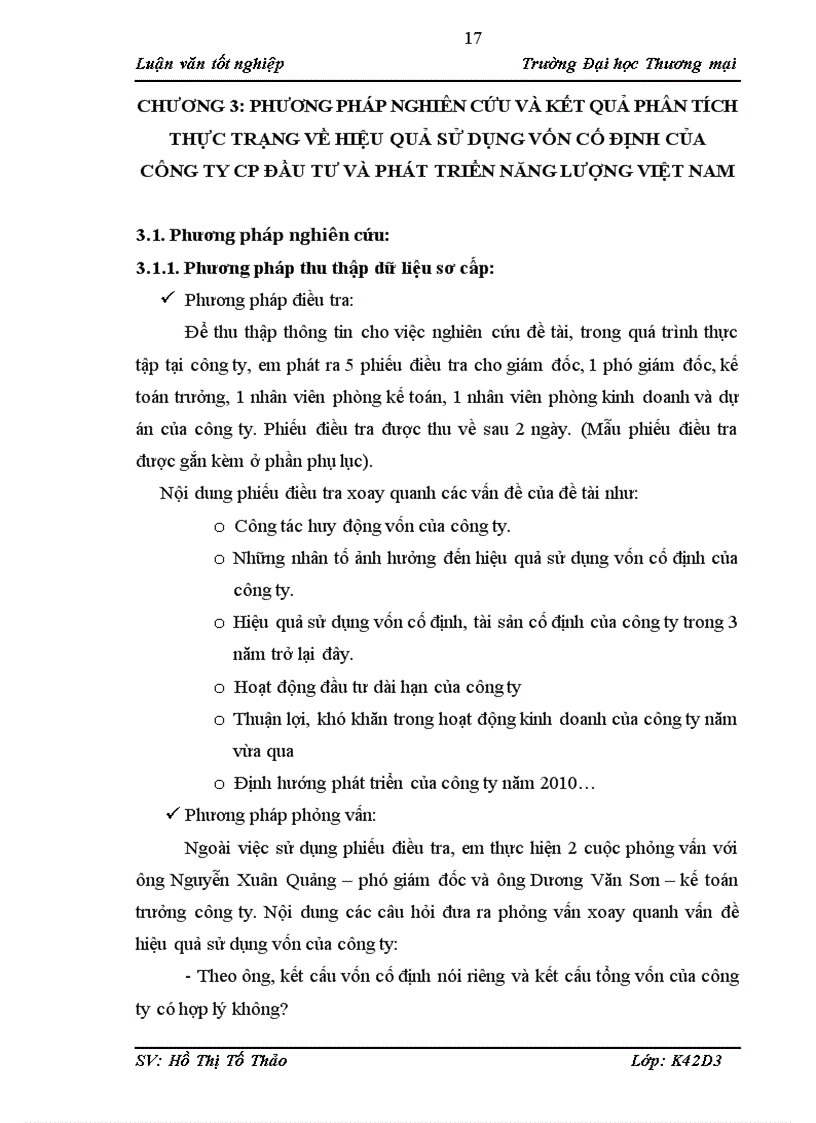 image for page Giải pháp nâng cao hiệu quả sử dụng vốn cố định của Công ty cổ phần Đầu tư và phát triển Năng lượng Việt Nam 1