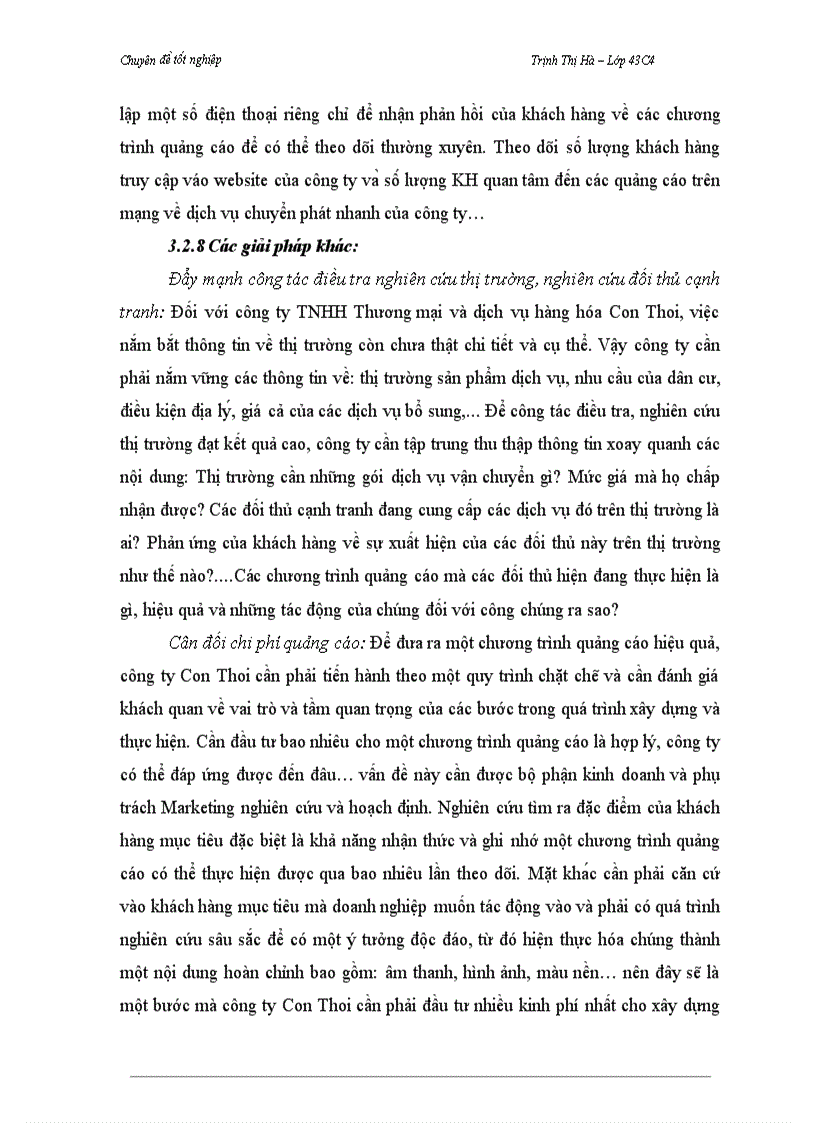 image for page Phát triển hoạt động quảng cáo dịch vụ chuyển phát nhanh của Công ty TNHH Thương mại và dịch vụ hàng hóa Con Thoi trên thị trường Hà Nội