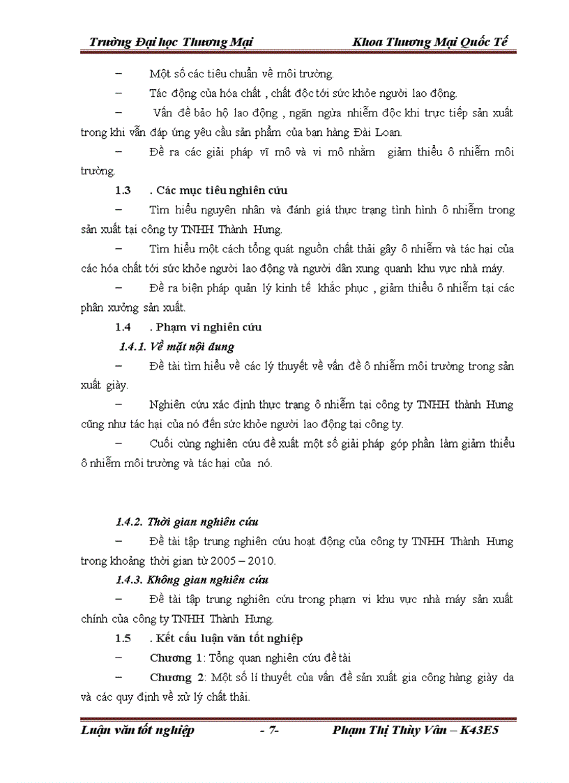 image for page Giải pháp nhằm giảm thiểu ô nhiễm môi trường trong quá trình sản xuất giày xuất khẩu sang thị trường Đài Loan tại công ty TNHH Thành Hưng 1