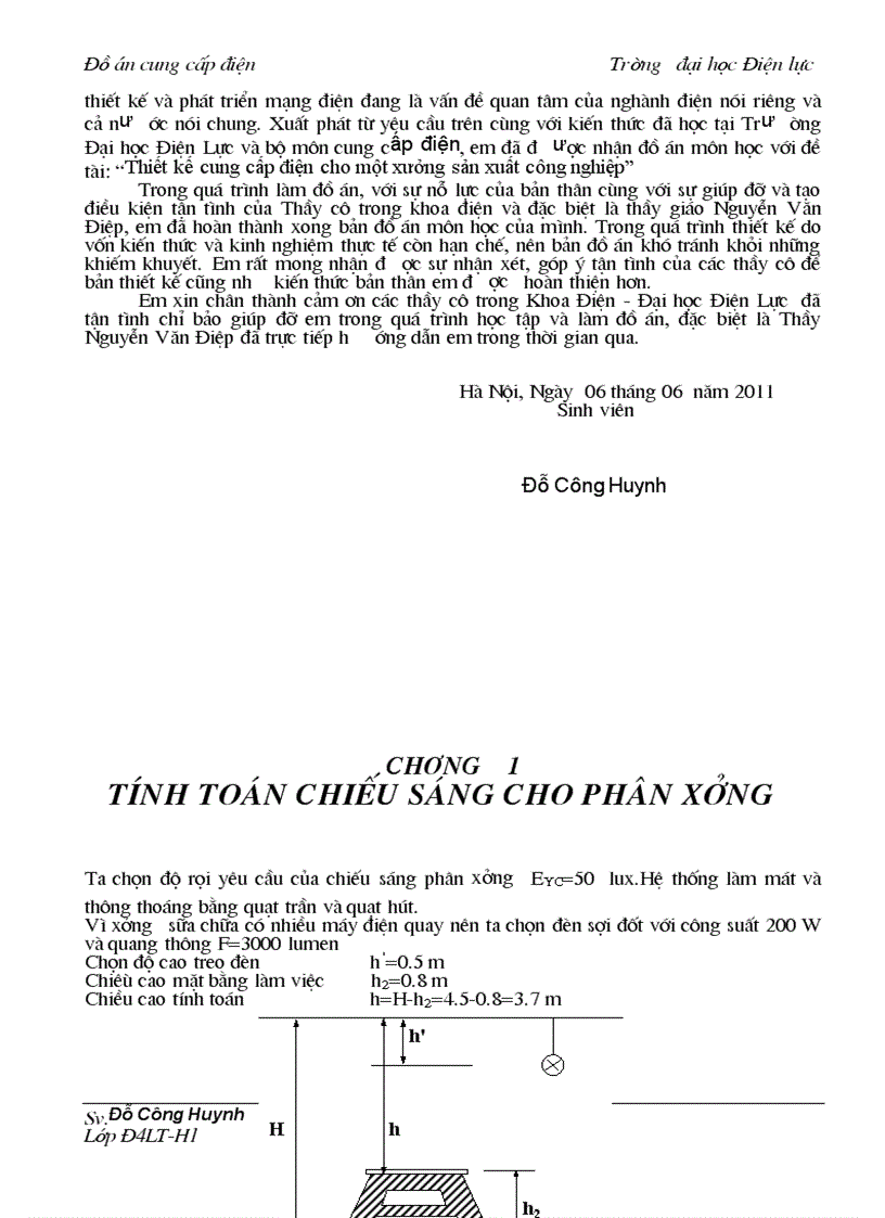 image for page Thiết kế cung cấp điện cho một xưởng sản xuất công nghiệp