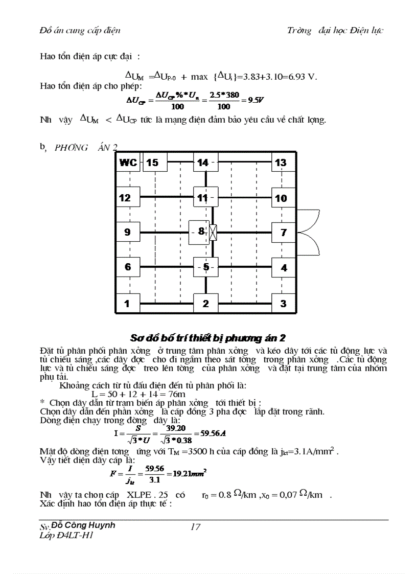 image for page Thiết kế cung cấp điện cho một xưởng sản xuất công nghiệp