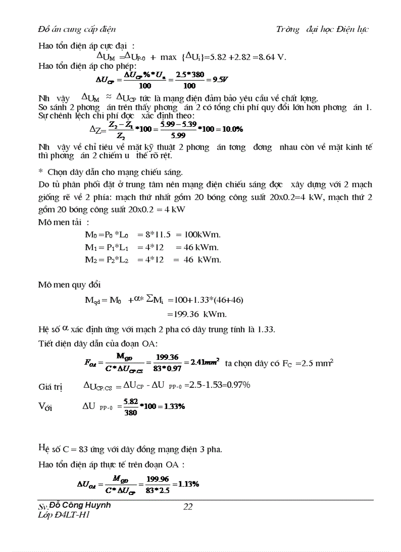 image for page Thiết kế cung cấp điện cho một xưởng sản xuất công nghiệp