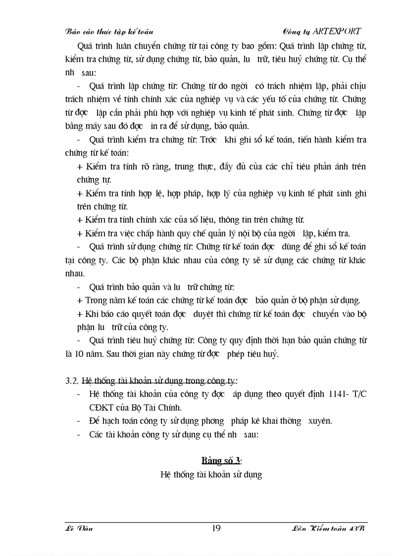 image for page Quy trình tổ chức công tác kế toán cụ thể trên một số phần hành chủ yếu tại công ty xuất nhập khẩu thủ công mỹ nghệ