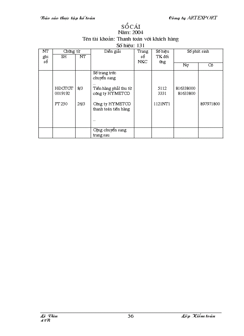 image for page Quy trình tổ chức công tác kế toán cụ thể trên một số phần hành chủ yếu tại công ty xuất nhập khẩu thủ công mỹ nghệ