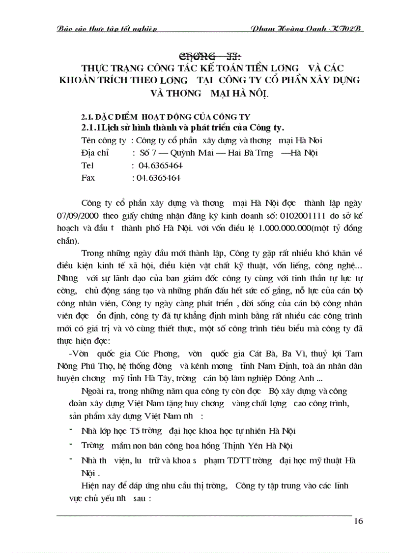 image for page Thực trạng công tác kế toán tiền lương và các khoản trích theo tiền lương tại Công ty Cổ phần thương mại xây dựng Hà Nội 1