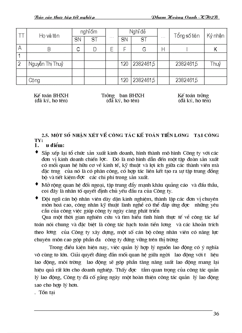 image for page Thực trạng công tác kế toán tiền lương và các khoản trích theo tiền lương tại Công ty Cổ phần thương mại xây dựng Hà Nội 1