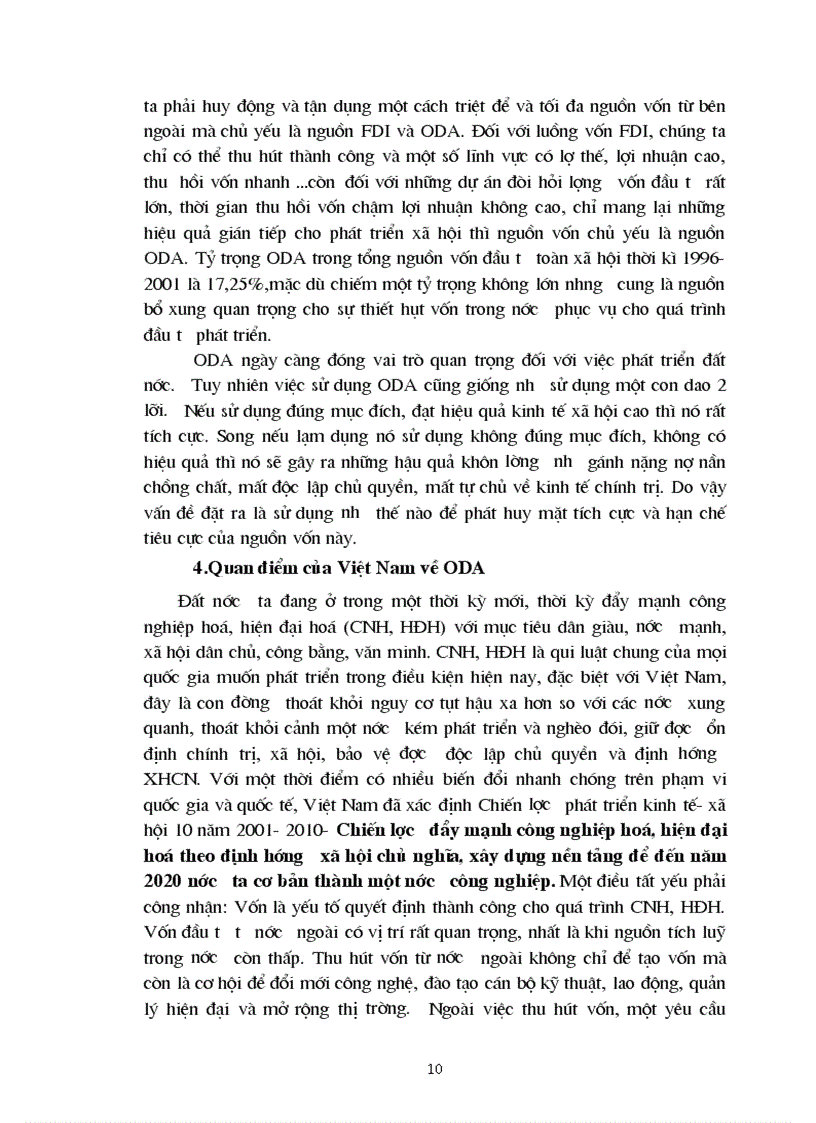 image for page Vai trò của nguồn vốn hỗ trợ phát triển chính thức ODA với phát triển kinh tế ở Việt Nam