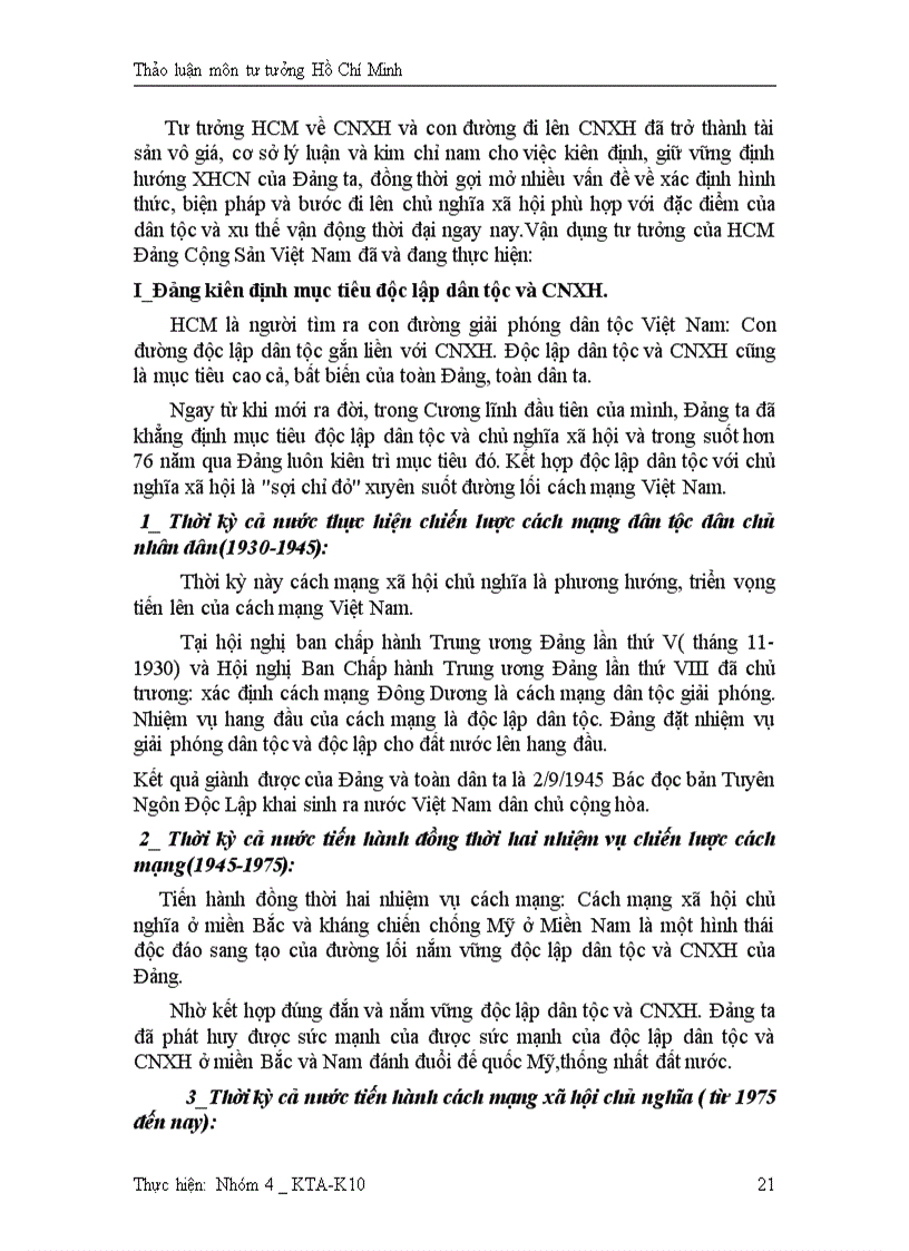 image for page Tính tất yếu khách quan hợp qui luật của con đường đi lên chủ nghĩa xã hội ở Việt Nam theo tư tưởng Hồ Chí Minh