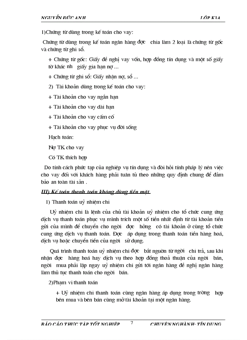 image for page Báo cáo thực tập tại Ngân hàng Thương mại Cổ phần Quân đội chi nhánh Thanh Xuân