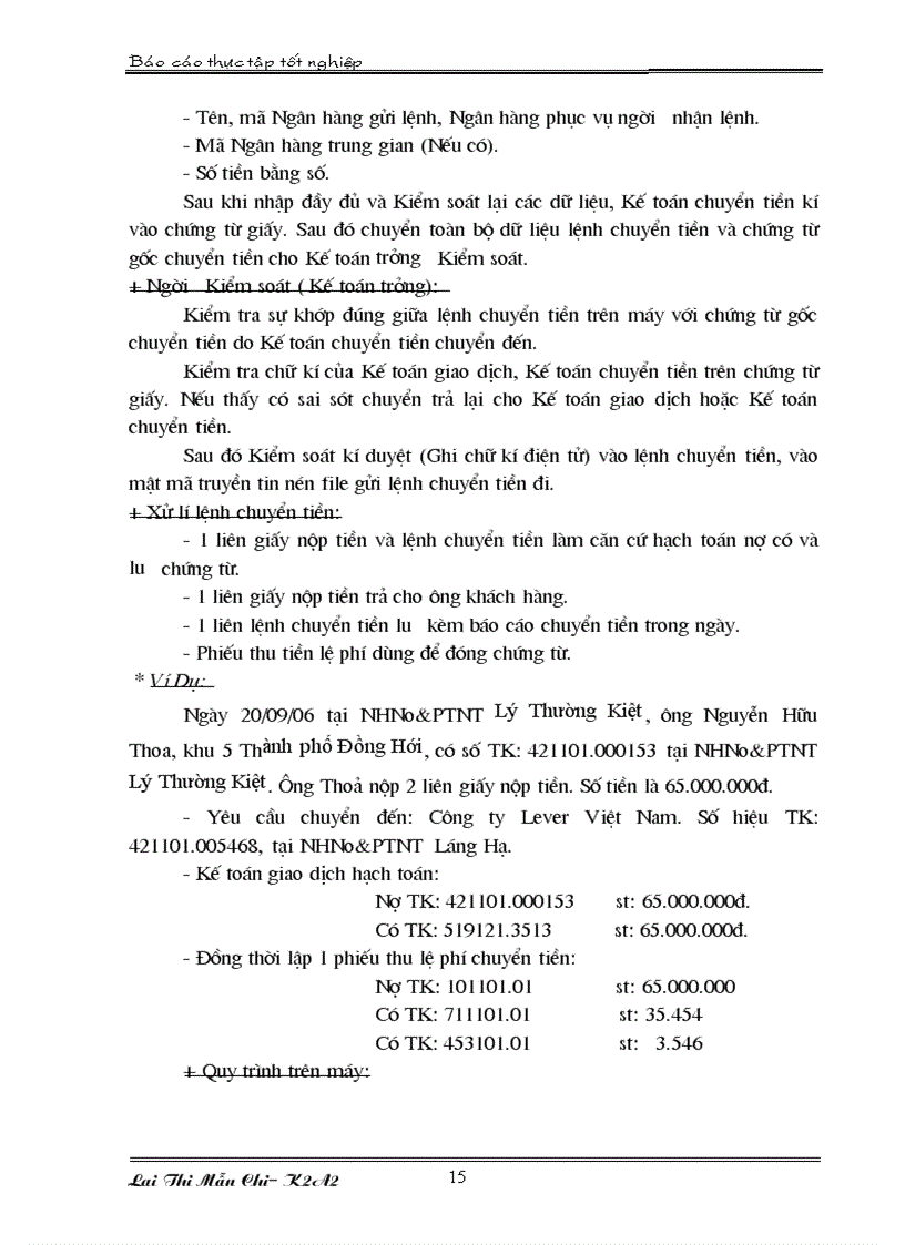 image for page Báo cáo thực tập tại chi nhánh NHNo PTNT Lý Thường Kiệt Quảng Bình