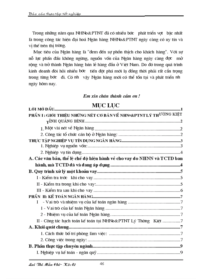 image for page Báo cáo thực tập tại chi nhánh NHNo PTNT Lý Thường Kiệt Quảng Bình