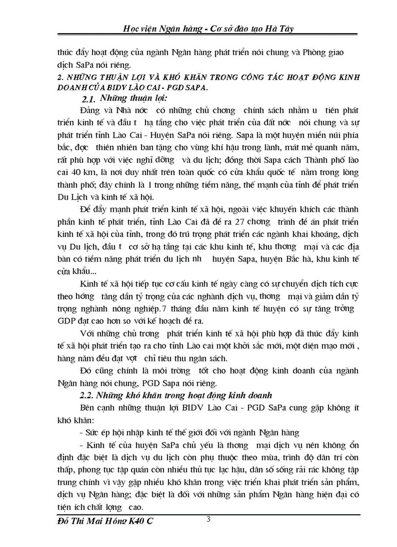 image for page Báo cáo thực tập tại BIDV SaPa 1