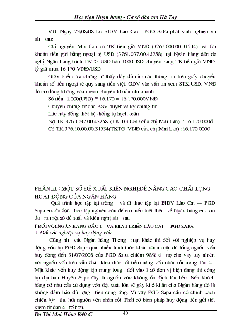 image for page Báo cáo thực tập tại BIDV SaPa 1