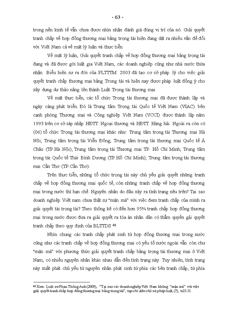 image for page Giải quyết tranh chấp về hợp đồng mua bán hàng hoá quốc tế bằng trọng tài ở Việt Nam