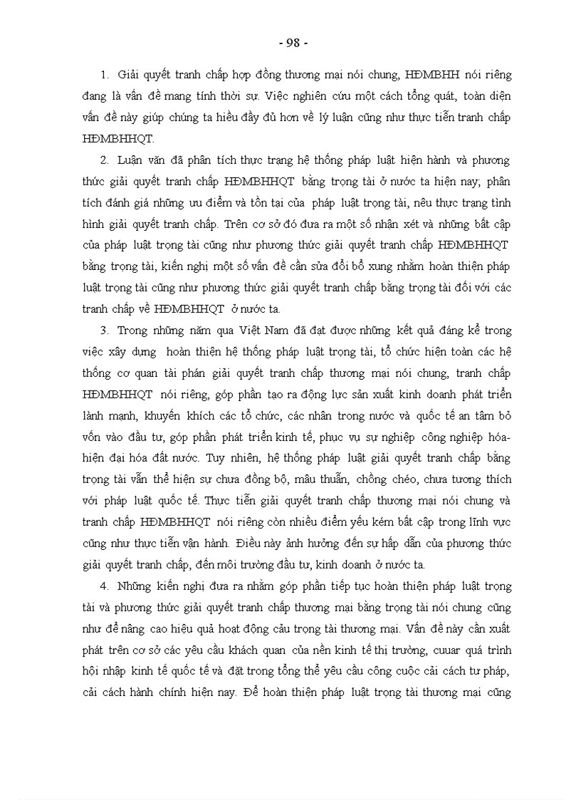 image for page Giải quyết tranh chấp về hợp đồng mua bán hàng hoá quốc tế bằng trọng tài ở Việt Nam